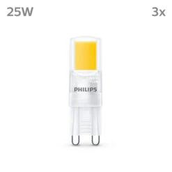 Philips LED-Lampe G9 2W 220lm 2.700K Klar 3er -Beleuchtungs Geschäft 10004527 1
