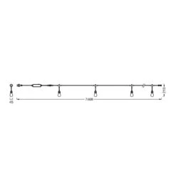 LEDVANCE SMART+ WiFi Stringlight Multicolor Kette -Beleuchtungs Geschäft 10004708 4