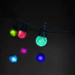 Lite Bulb Moments Lichterkette 25x Globe Facet 12m -Beleuchtungs Geschäft 10005007 1