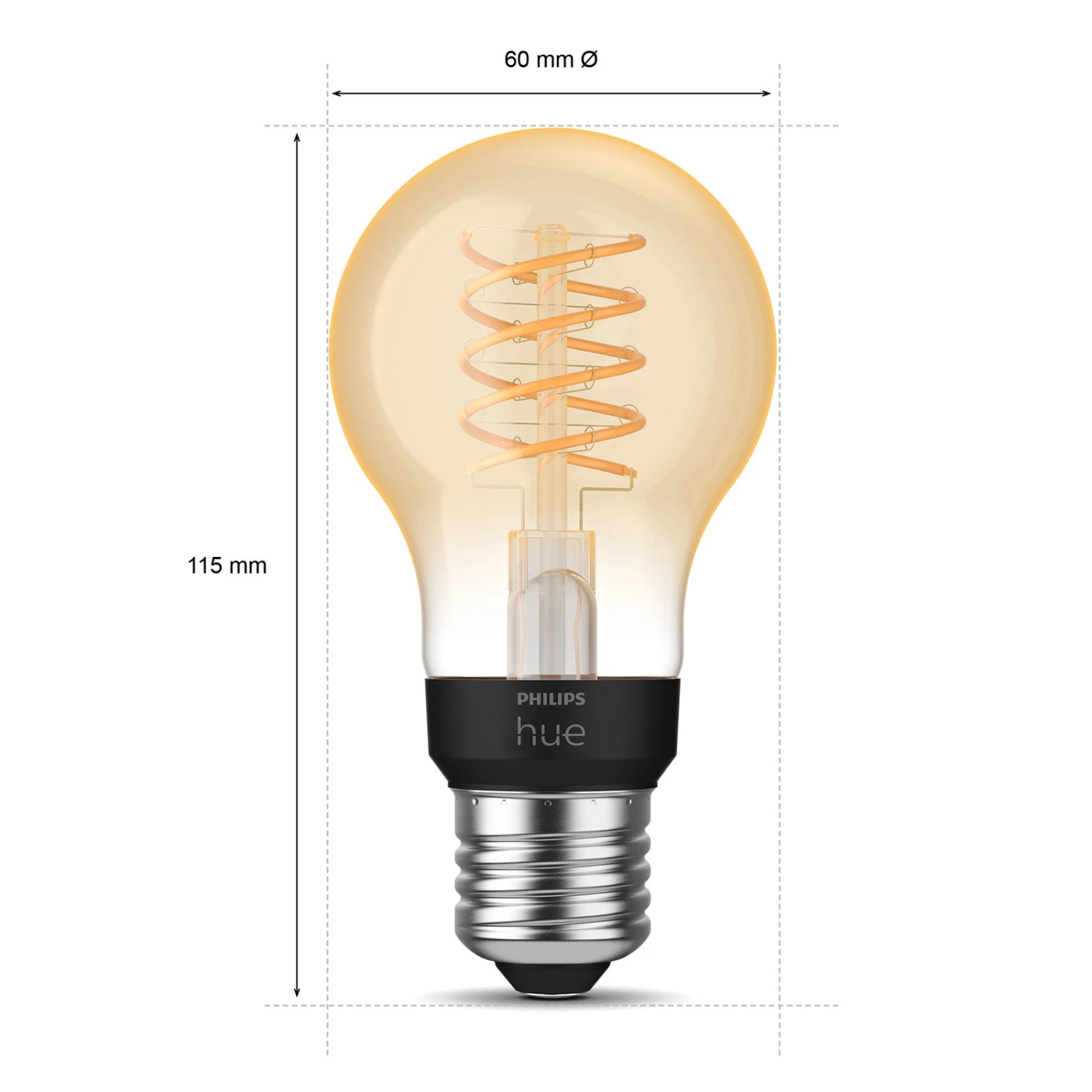 Philips Hue White E27 7W Filament A60 550lm 9 Philips Hue White E27 7W Filament A60 550lm – Bild 7