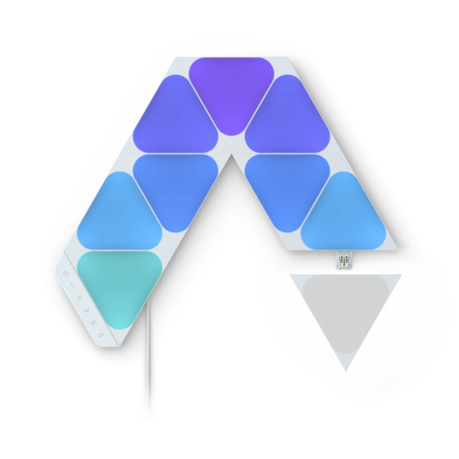 Nanoleaf Shapes Mini Triangles 9er Starter Set 5 Nanoleaf Shapes Mini Triangles 9er Starter Set – Bild 3