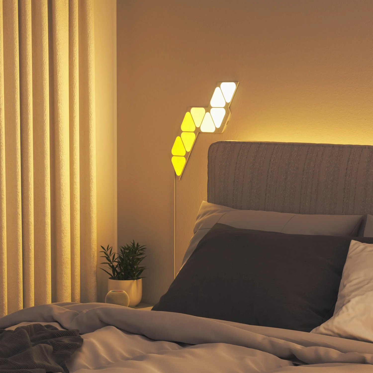 Nanoleaf Shapes Mini Triangles 9er Starter Set 7 Nanoleaf Shapes Mini Triangles 9er Starter Set – Bild 5