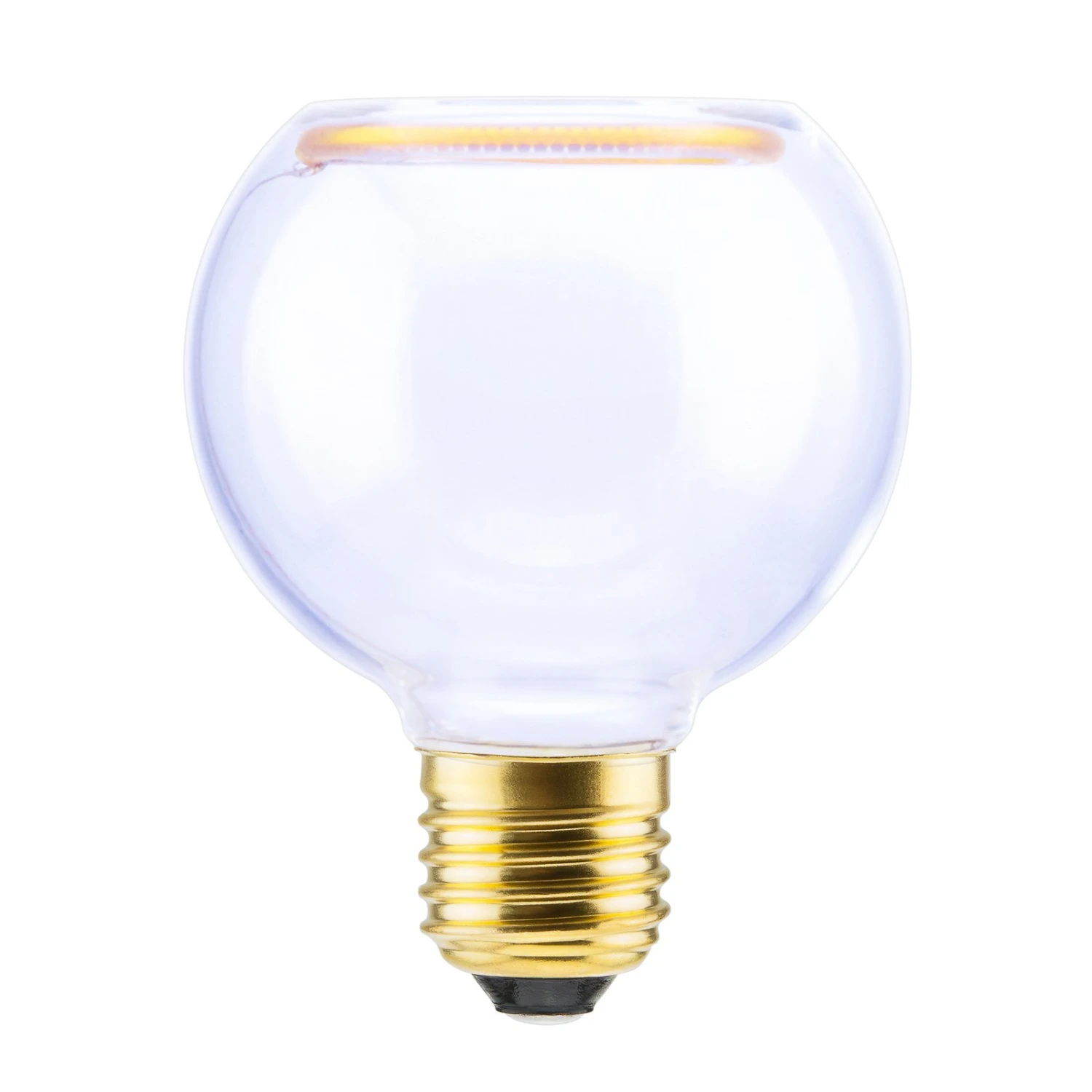 SEGULA LED-Floating-Globelampe G80 E27 4W Klar 3 SEGULA LED-Floating-Globelampe G80 E27 4W Klar