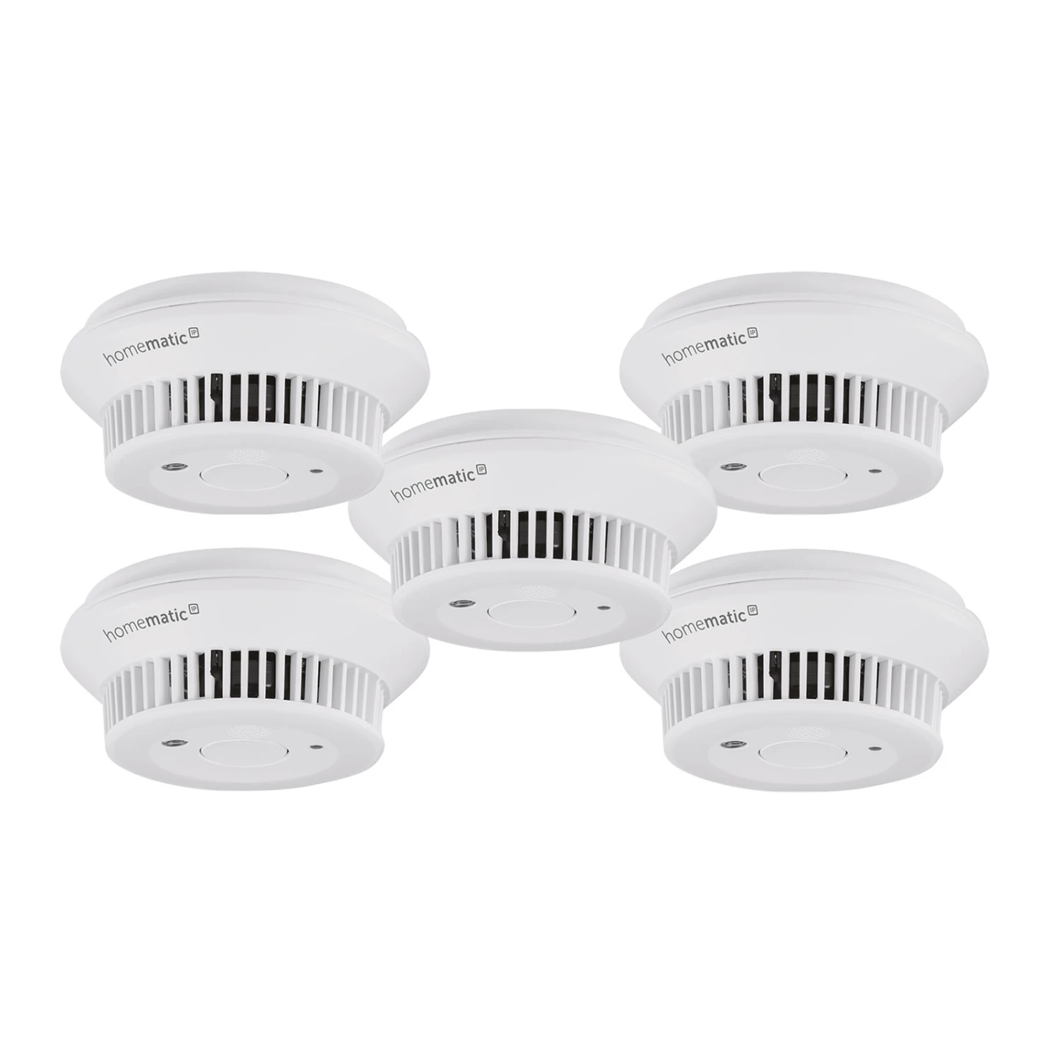 Homematic IP Funk-Rauchmelder Mit Q-Label, 5er Set 3 Homematic IP Funk-Rauchmelder Mit Q-Label, 5er Set