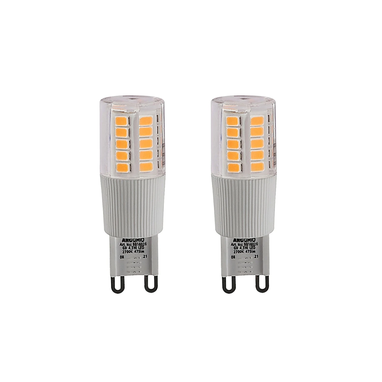 Arcchio LED-Stiftsockellampe G9 4,5W 2.700K 2er 3 Arcchio LED-Stiftsockellampe G9 4,5W 2.700K 2er
