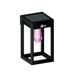 Calex Smart Outdoor Solar Lantern, Sensor, RGBW