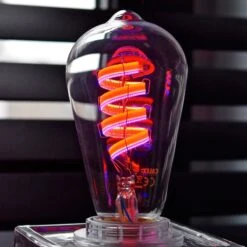 Calex Smart Rustic E27 ST64 LED 4,9W Filament RGBW -Beleuchtungs Geschäft 10011465 3