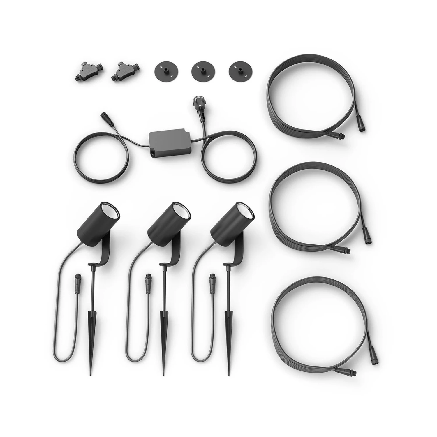 Philips Hue Lily Outdoor Bundle 3er-Spot + Bridge 11 Philips Hue Lily Outdoor Bundle 3er-Spot + Bridge – Bild 9