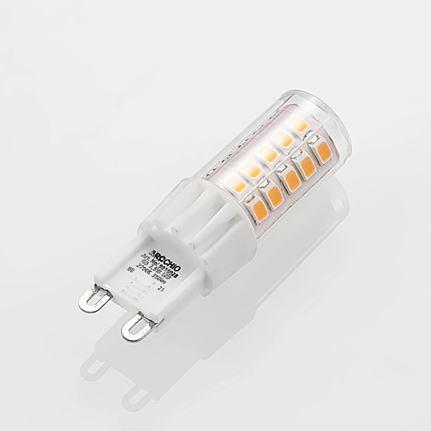 Arcchio LED-Stiftsockellampe G9 3,5W 827 4er-Set 7 Arcchio LED-Stiftsockellampe G9 3,5W 827 4er-Set – Bild 5