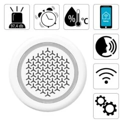 Hama WLAN-Sirene Mit Temperatur-/Raumluftsensor 9 Hama WLAN-Sirene Mit Temperatur-/Raumluftsensor -Beleuchtungs Geschäft 10012039 2