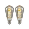 Lucande E27-Lampe ST64 4W 918 Dimmbar Titan 2er -Beleuchtungs Geschäft 10012095
