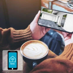 Hama WLAN Außenkamera, 2-Wege-Audio, Sensor, Weiß 14 Hama WLAN Außenkamera, 2-Wege-Audio, Sensor, Weiß -Beleuchtungs Geschäft 10012125 4