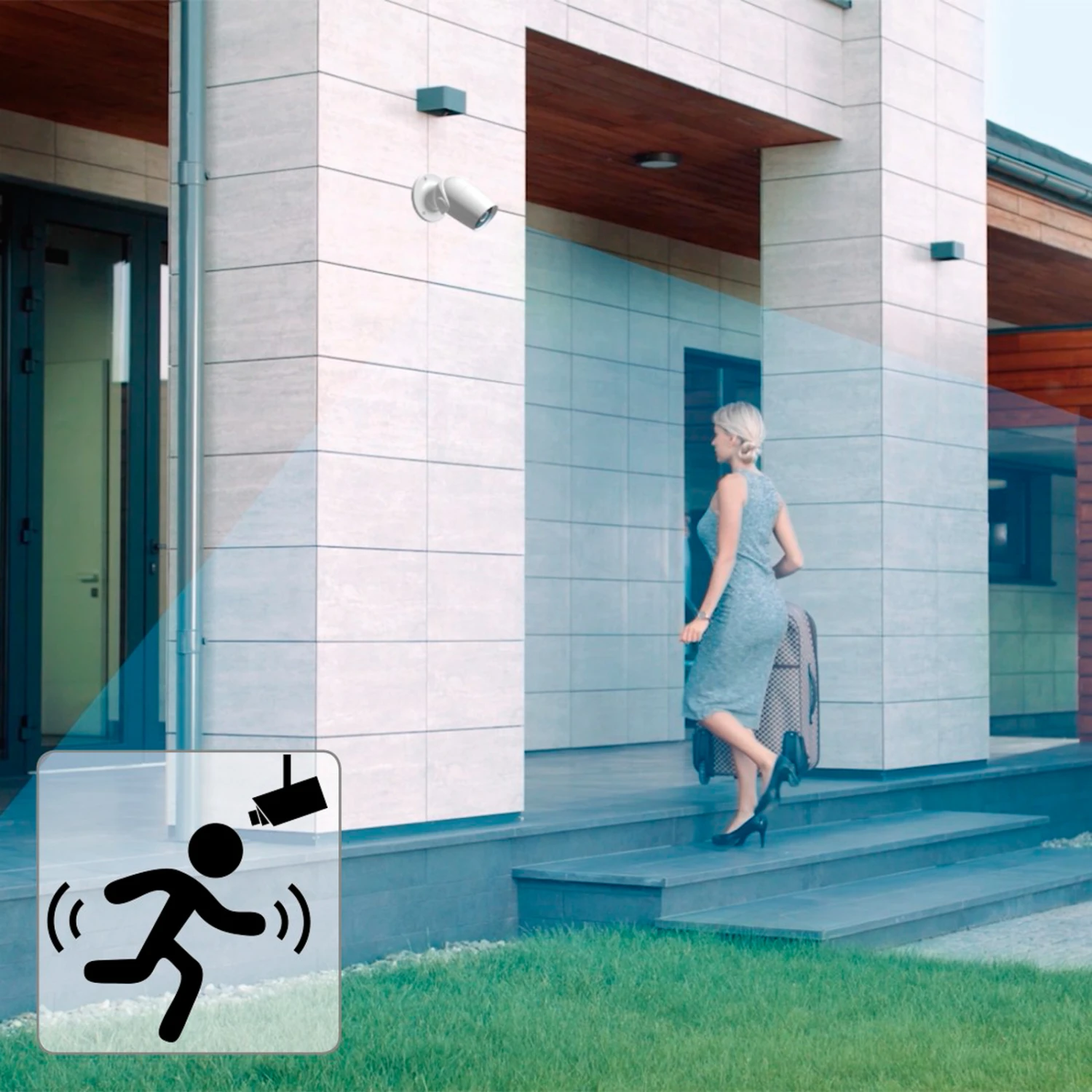 Hama WLAN Außenkamera, 2-Wege-Audio, Sensor, Weiß 9 Hama WLAN Außenkamera, 2-Wege-Audio, Sensor, Weiß – Bild 7