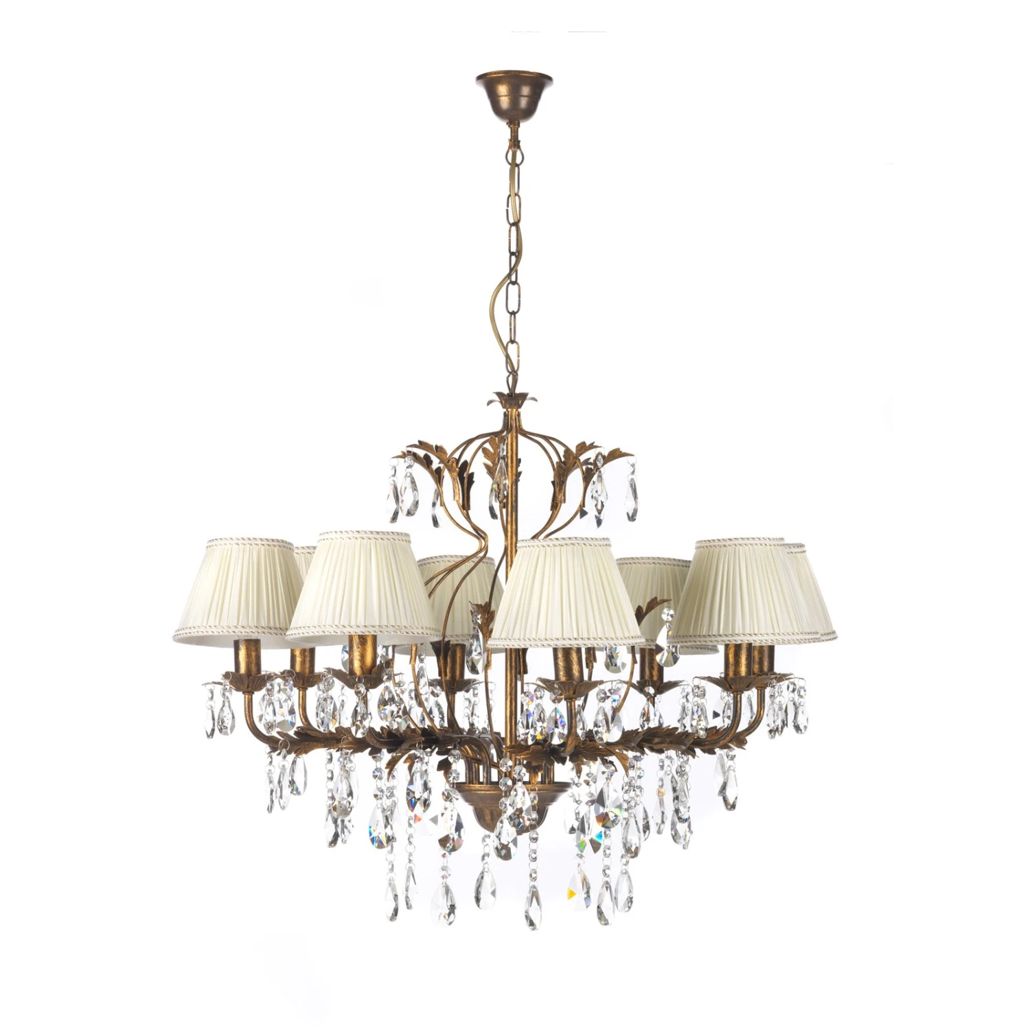 Kronleuchter Karen Achtflammig Bronze 3 Kronleuchter Karen Achtflammig Bronze