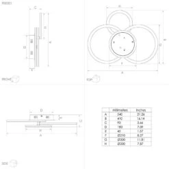 EGLO Connect Parrapos-Z LED-Deckenlampe, 3-flammig 12 EGLO Connect Parrapos-Z LED-Deckenlampe, 3-flammig -Beleuchtungs Geschäft 10012602 3