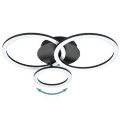 EGLO Connect Parrapos-Z LED-Deckenlampe, 3-flammig 13 EGLO Connect Parrapos-Z LED-Deckenlampe, 3-flammig -Beleuchtungs Geschäft 10012602 4