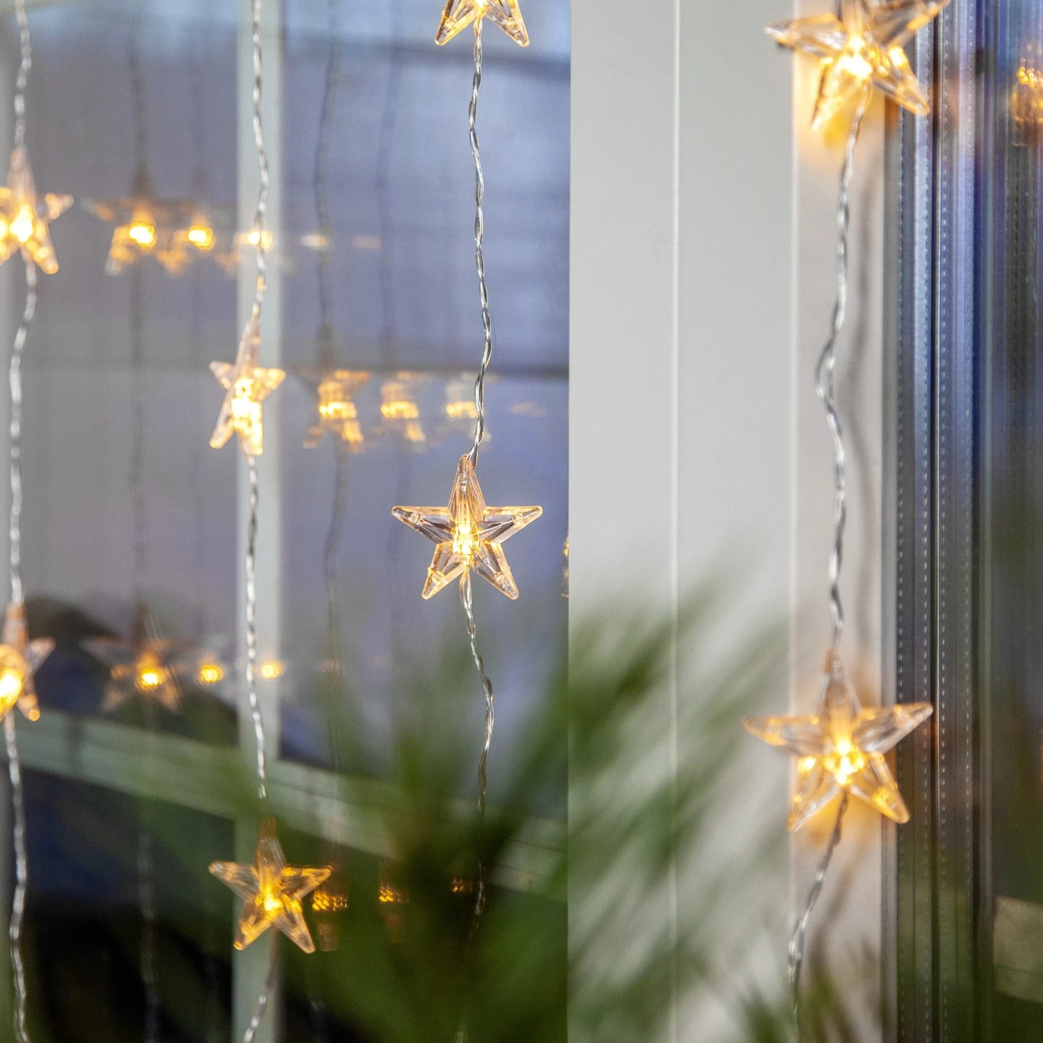 LED-Lichtervorhang Star Curtain, 30-flammig 4 LED-Lichtervorhang Star Curtain, 30-flammig – Bild 2