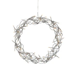 LED-Kranz Curly, Warmweiß, Ø 30 Cm 8 LED-Kranz Curly, Warmweiß, Ø 30 Cm -Beleuchtungs Geschäft 10012712 2