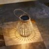 Lindby Amaria LED-Solar-Leuchte Rattan Hell -Beleuchtungs Geschäft 10012758