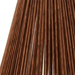 Lindby Amaria LED-Solar-Leuchte Rattan Dunkel -Beleuchtungs Geschäft 10012759 4