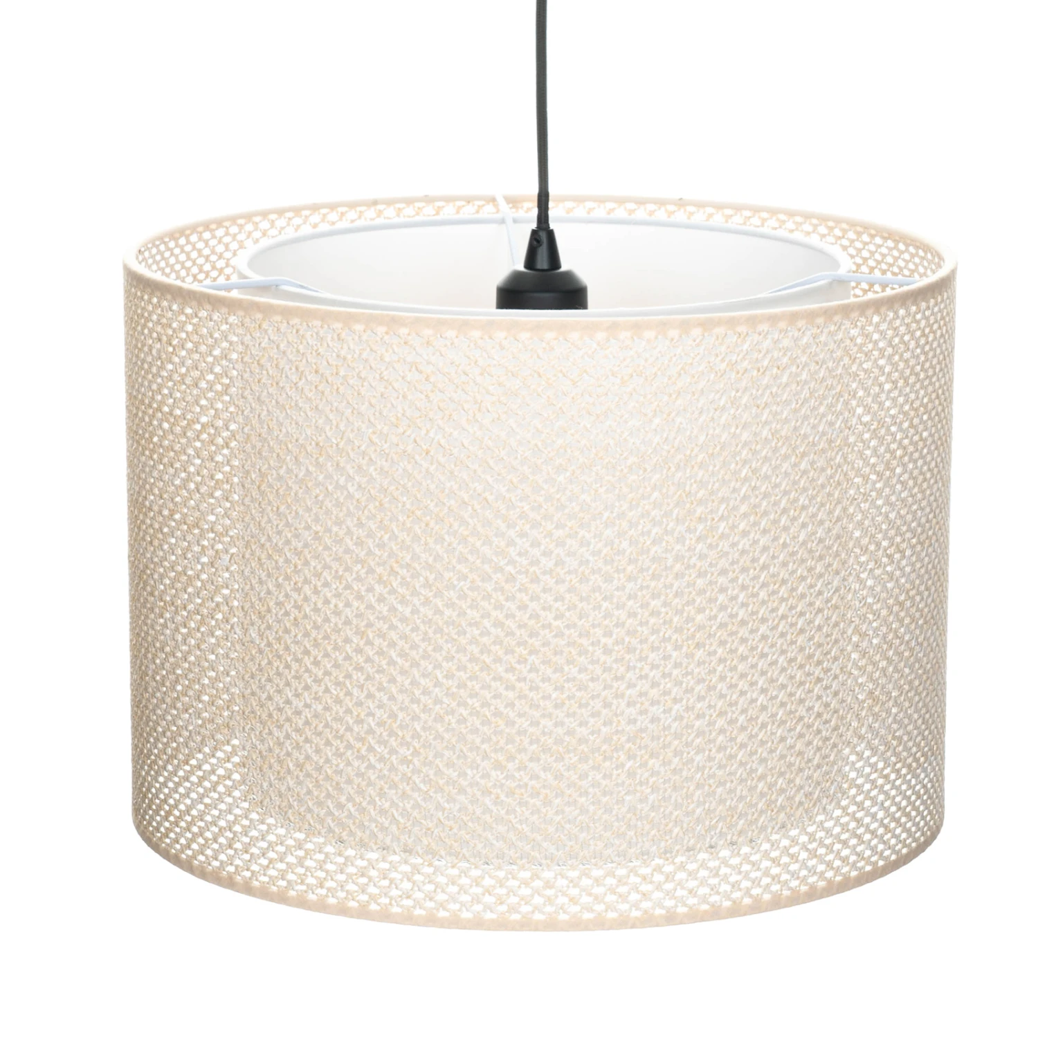 Lindby Soula Hängeleuchte Stoff Ø 40 Cm 6 Lindby Soula Hängeleuchte Stoff Ø 40 Cm – Bild 5