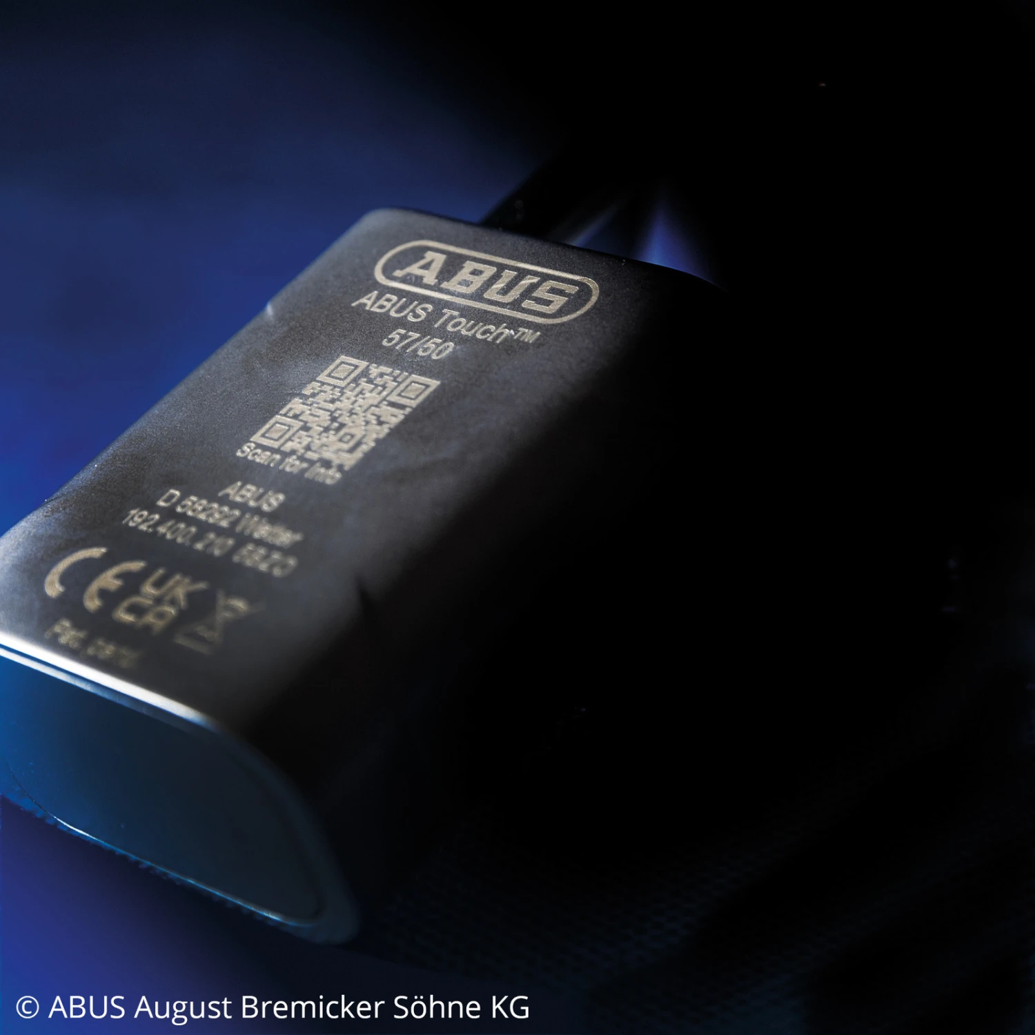 ABUS Touch Fingerabdruck-Vorhängeschloss, 4,5 Cm 9 ABUS Touch Fingerabdruck-Vorhängeschloss, 4,5 Cm – Bild 7