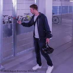 ABUS Touch Fingerabdruck-Vorhängeschloss, 5 Cm -Beleuchtungs Geschäft 10013165 2