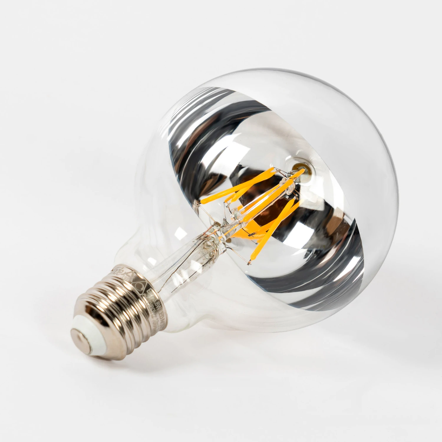 Lucande E27 3,8W Kopfspiegellampe G95 927 Silber, 2er-Set 8 Lucande E27 3,8W Kopfspiegellampe G95 927 Silber, 2er-Set – Bild 6