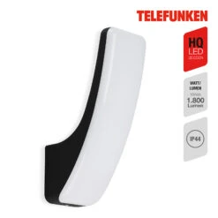 LED-Außenwandleuchte Gent 1.800lm 4.000K Schwarz -Beleuchtungs Geschäft 10013732 5