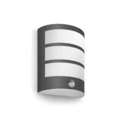Philips Python Außenlampe Anthrazit 2.700K Sensor