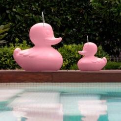 LED-Designleuchte DUCK-DUCK XL Für Außen In Pink -Beleuchtungs Geschäft 10016419 1