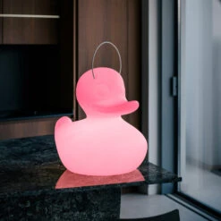 LED-Designleuchte DUCK-DUCK XL Für Außen In Pink -Beleuchtungs Geschäft 10016419 2