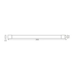 LEDVANCE SMART+ WiFi Outdoor Flex Strip RGBW, 3m -Beleuchtungs Geschäft 10016637 2
