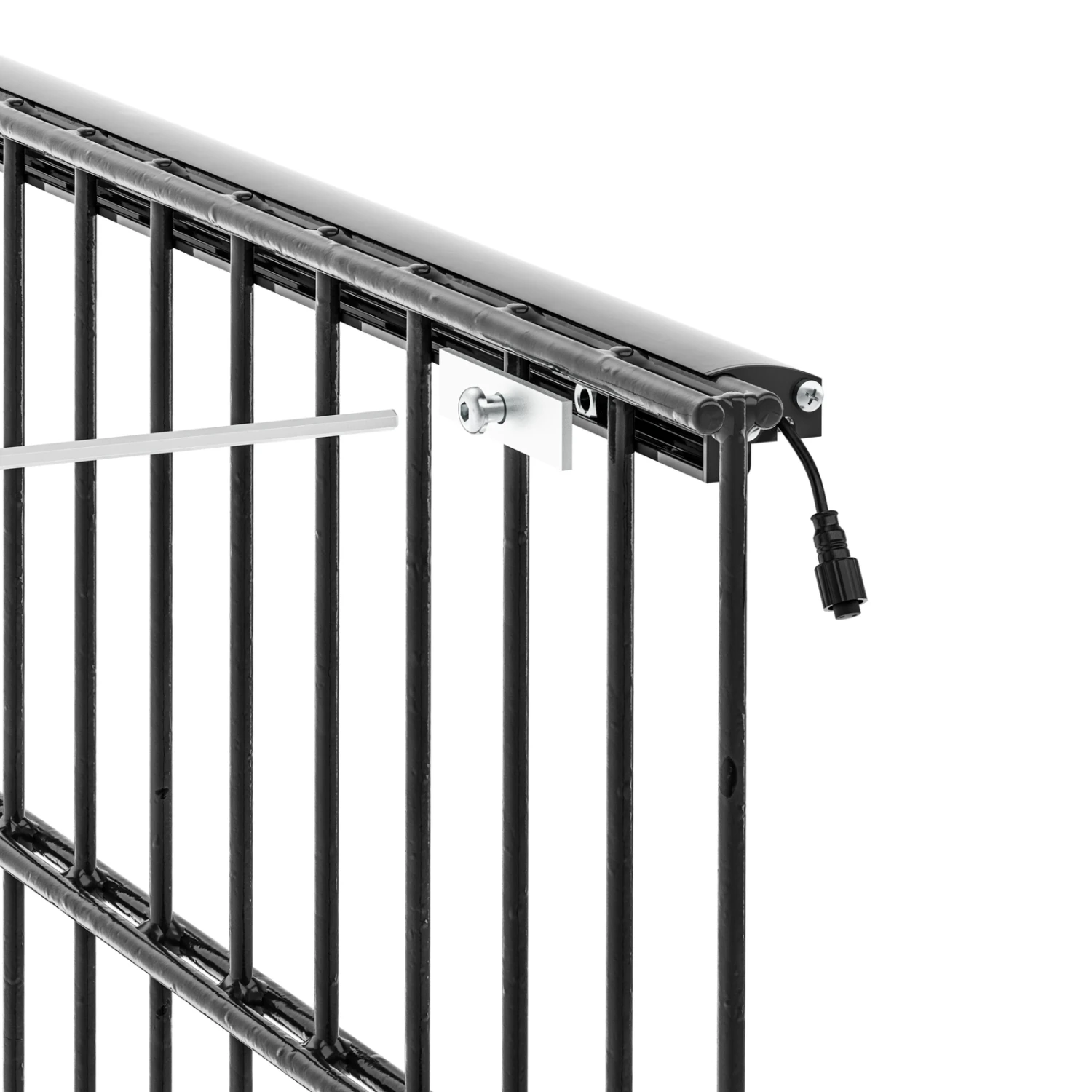 LyghtUp 1er-Starter-Set DSM-Zäune 196cm Anthrazit 7 LyghtUp 1er-Starter-Set DSM-Zäune 196cm Anthrazit – Bild 5