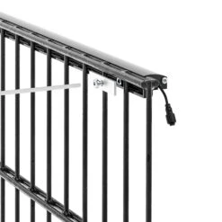 LyghtUp 3er-Starter-Set DSM-Zäune 246cm Anthrazit -Beleuchtungs Geschäft 10016945 4