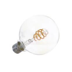 Prios LED-Globe E27 G95 4,9W WLAN Klar Amber, 2er -Beleuchtungs Geschäft 10018116 3