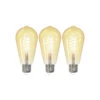 Prios LED-Lampe E27 ST64 4,9W WLAN Amber Klar, 3er 1 Prios LED-Lampe E27 ST64 4,9W WLAN Amber Klar, 3er -Beleuchtungs Geschäft 10018121