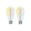 Prios LED-Lampe E27 ST64 7W ZigBee Tuya Klar, 2er 2 Prios LED-Lampe E27 ST64 7W ZigBee Tuya Klar, 2er -Beleuchtungs Geschäft 10018136