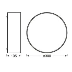 Ledvance Orbis Paris Deckenleuchte Ø 30cm Weiß 10 Ledvance Orbis Paris Deckenleuchte Ø 30cm Weiß -Beleuchtungs Geschäft 10021550 2
