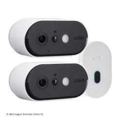 ABUS Akku Außenkamera Set, 2x Kamera+Basisstation 12 ABUS Akku Außenkamera Set, 2x Kamera+Basisstation -Beleuchtungs Geschäft 1074040 1