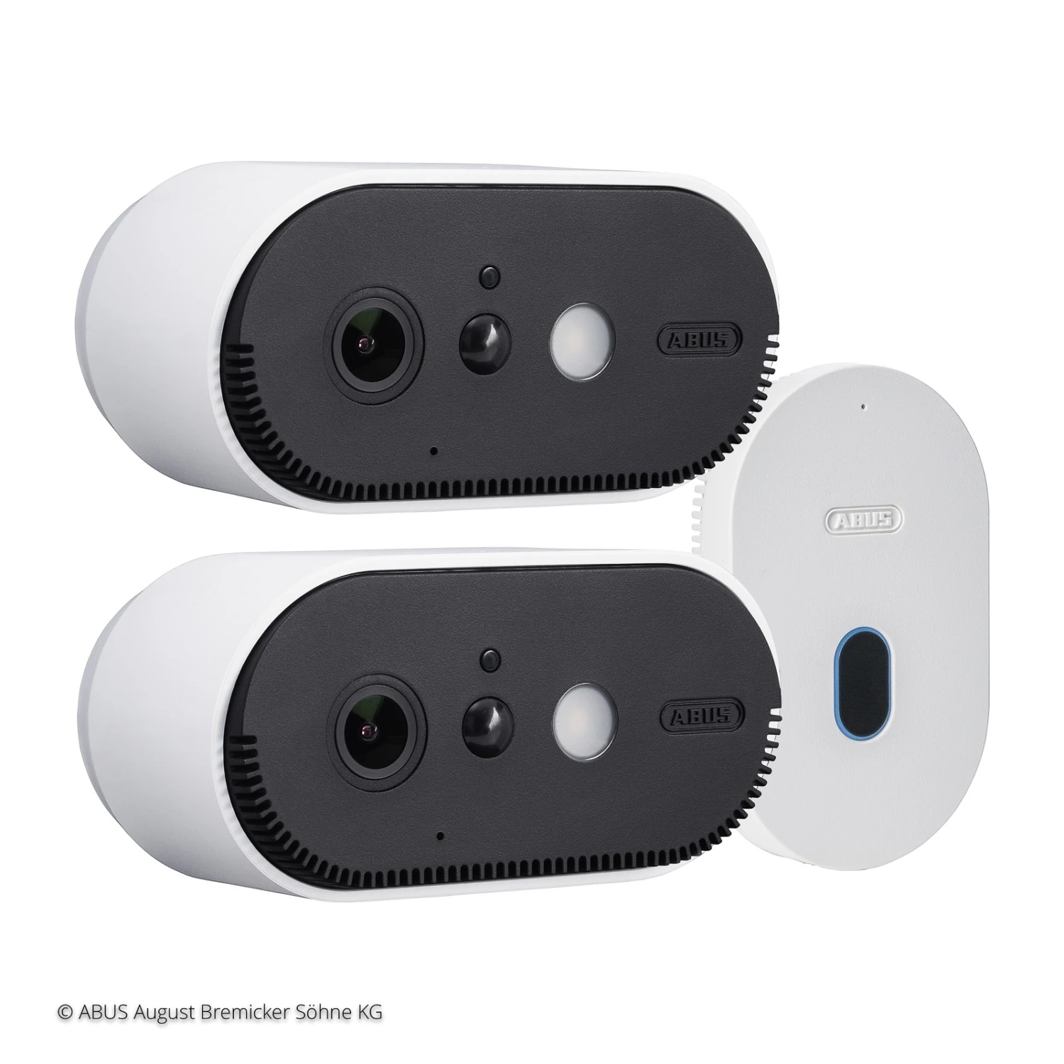 ABUS Akku Außenkamera Set, 2x Kamera+Basisstation 4 ABUS Akku Außenkamera Set, 2x Kamera+Basisstation – Bild 2