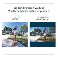 Arlo Essential Video-Klingel & Chime 2 Gong - Set -Beleuchtungs Geschäft 1080065 7