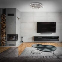 LED-Deckenleuchte Frames Drei Ringe Memoryfunktion -Beleuchtungs Geschäft 1510605 6