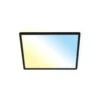 LED-Deckenlampe Slim Smart Schwarz Dim CCT 42x42cm -Beleuchtungs Geschäft 1510796
