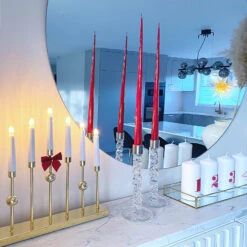 Kerzenleuchter Gustavo 7fl. Gold -Beleuchtungs Geschäft 1522580 2