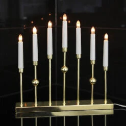 Kerzenleuchter Gustavo 7fl. Gold -Beleuchtungs Geschäft 1522580 4