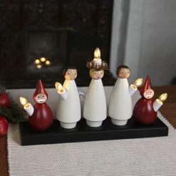 Kerzenleuchter Luciakör Mit Chormotiv, 5-flammig 13 Kerzenleuchter Luciakör Mit Chormotiv, 5-flammig -Beleuchtungs Geschäft 1522584 3