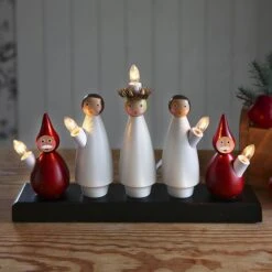 Kerzenleuchter Luciakör Mit Chormotiv, 5-flammig 14 Kerzenleuchter Luciakör Mit Chormotiv, 5-flammig -Beleuchtungs Geschäft 1522584 4