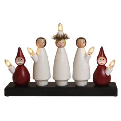 Kerzenleuchter Luciakör Mit Chormotiv, 5-flammig 15 Kerzenleuchter Luciakör Mit Chormotiv, 5-flammig -Beleuchtungs Geschäft 1522584 5