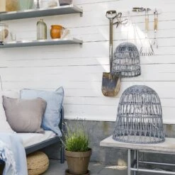 Lampenschirm Knute, Ohne Fassung, Ø 30 Cm, Grau -Beleuchtungs Geschäft 1523675 11